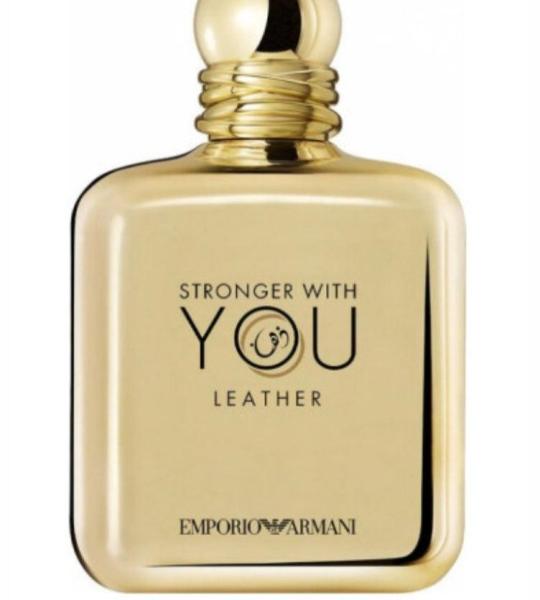 Armani Stronger With You Leather Exclusive Edition Apa de parfum pentru barbati 100 ml